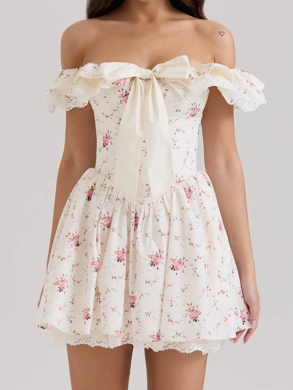 NWT house of cb Jaide Off Shoulder Dress - S